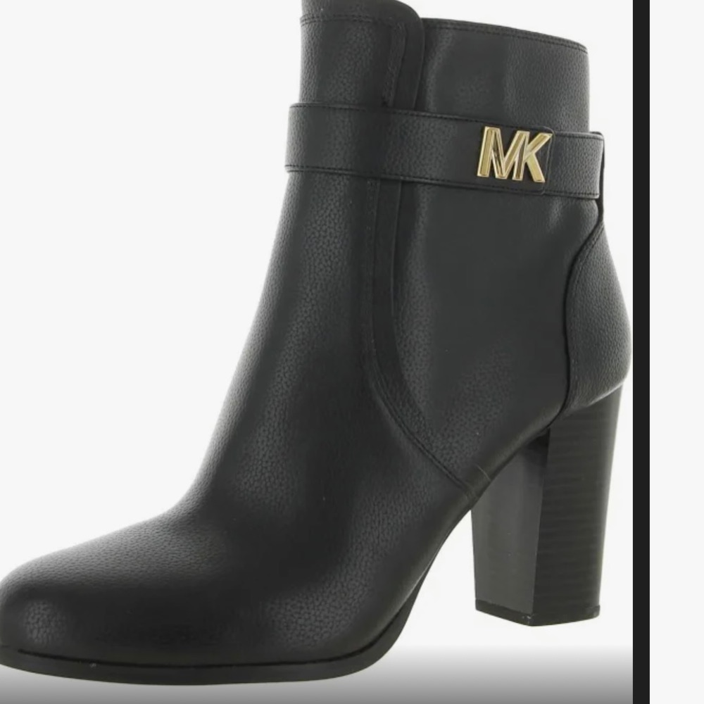 Never been worn Michael Kors black booties, size 9